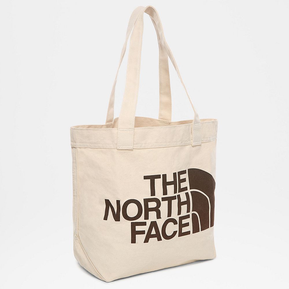 The North Face Tote Bag Mens Australia - The North Face Cotton Brown (QPN-930527)